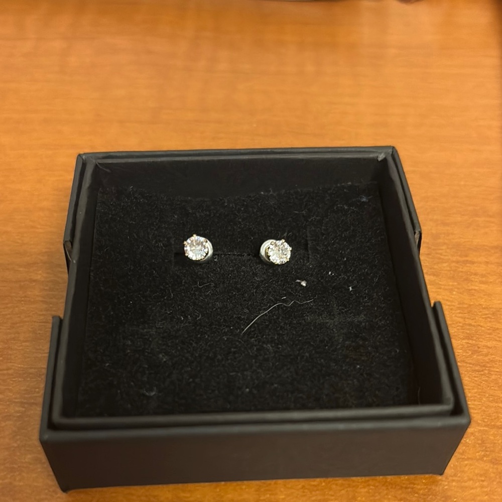 Elegant Silver Stud Earrings